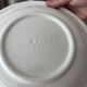 Set of 4 Vintage Primula Dinner Plates – Made in Italy – White Ceramic with