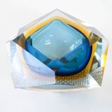 Bowl, Murano glass, Italian design, 1960s, made in Italy