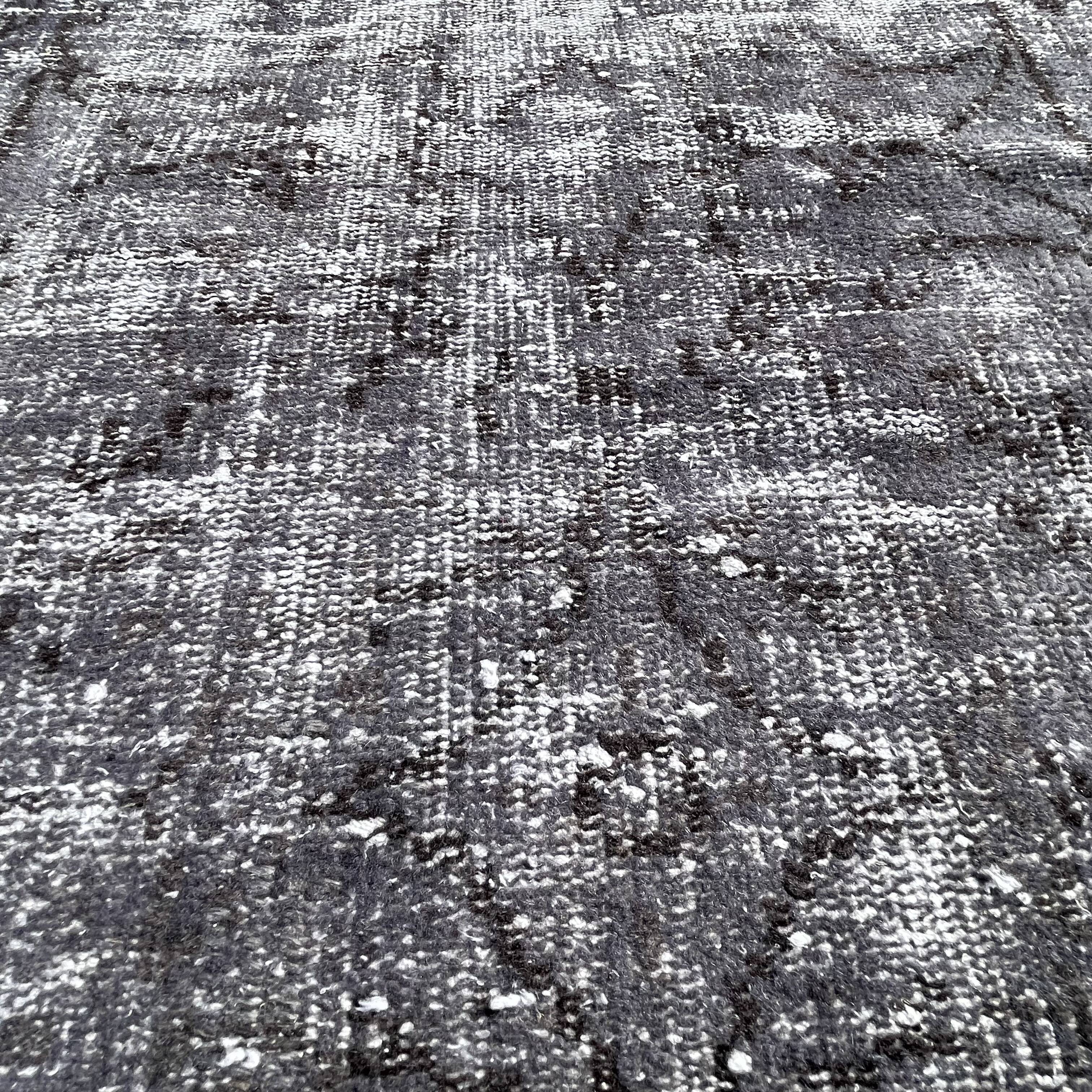 Vintage distressed turkish rug runner