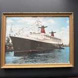 Old photo frame liner Le France