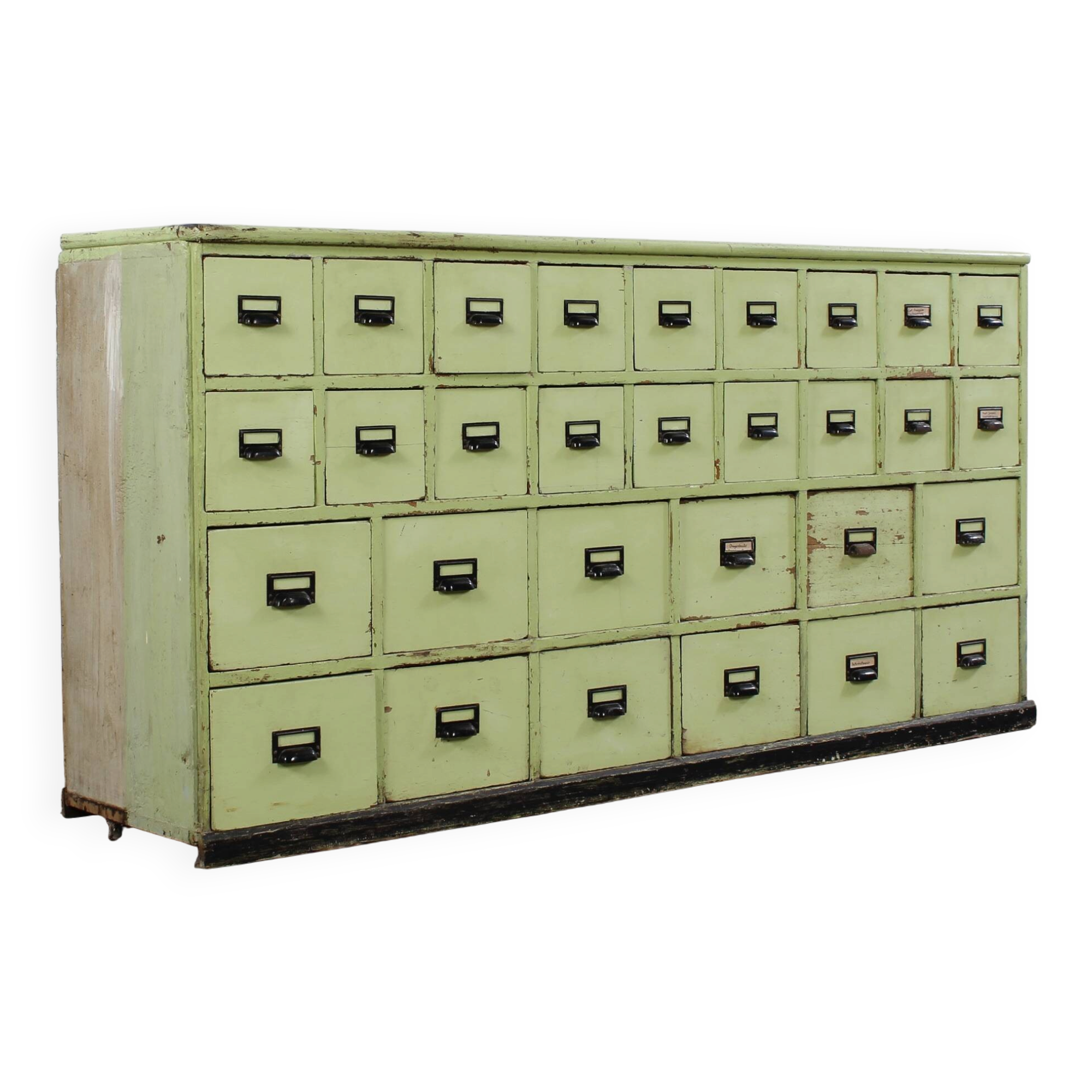 Industrial vintage drawer cabinet apothecary cabinet chest of drawers