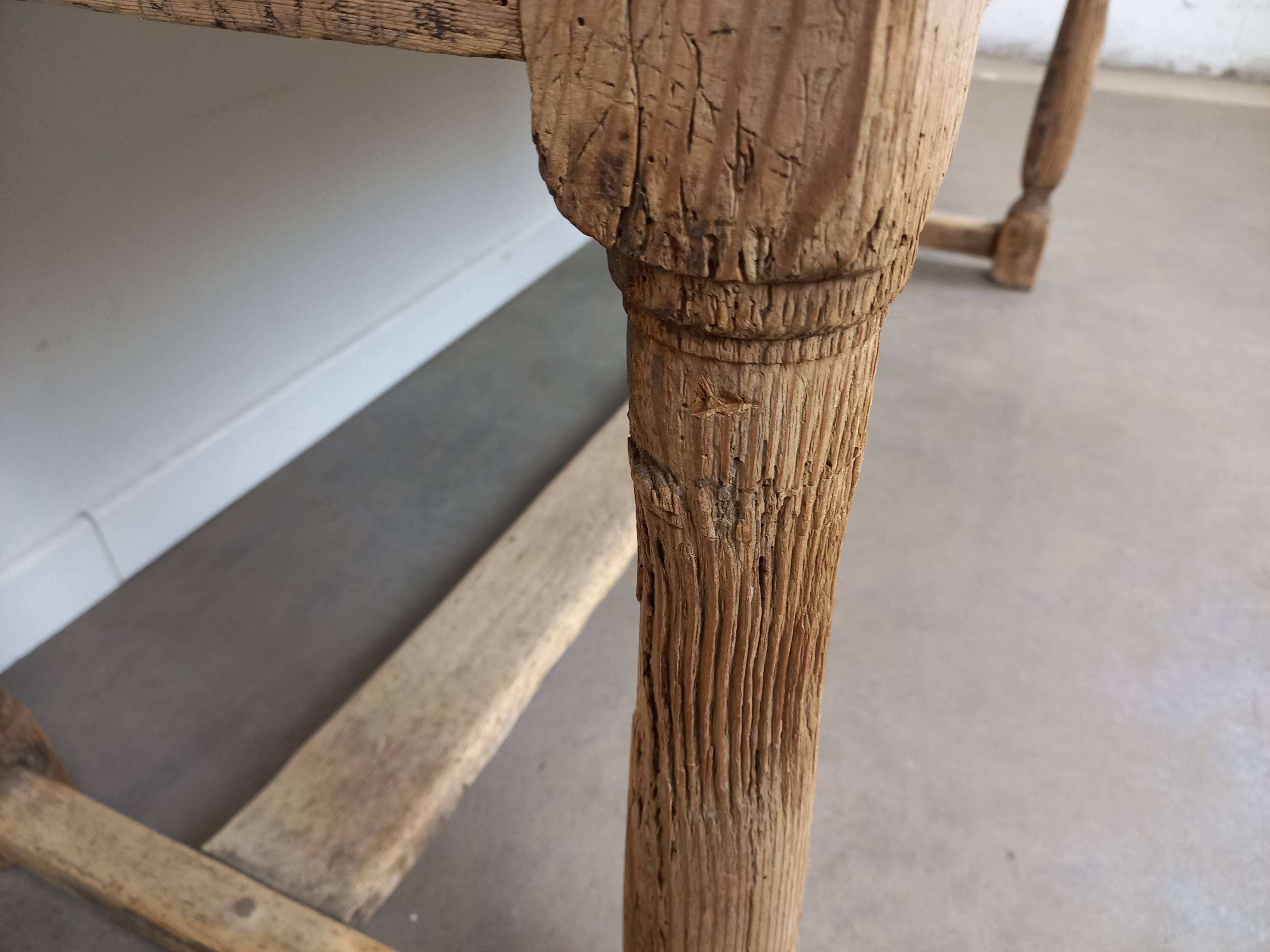 Antique farmhouse table