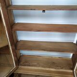 Bistro corner bookcase
