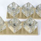 Peill & Putzler pair of wall lamps, transparent glass
