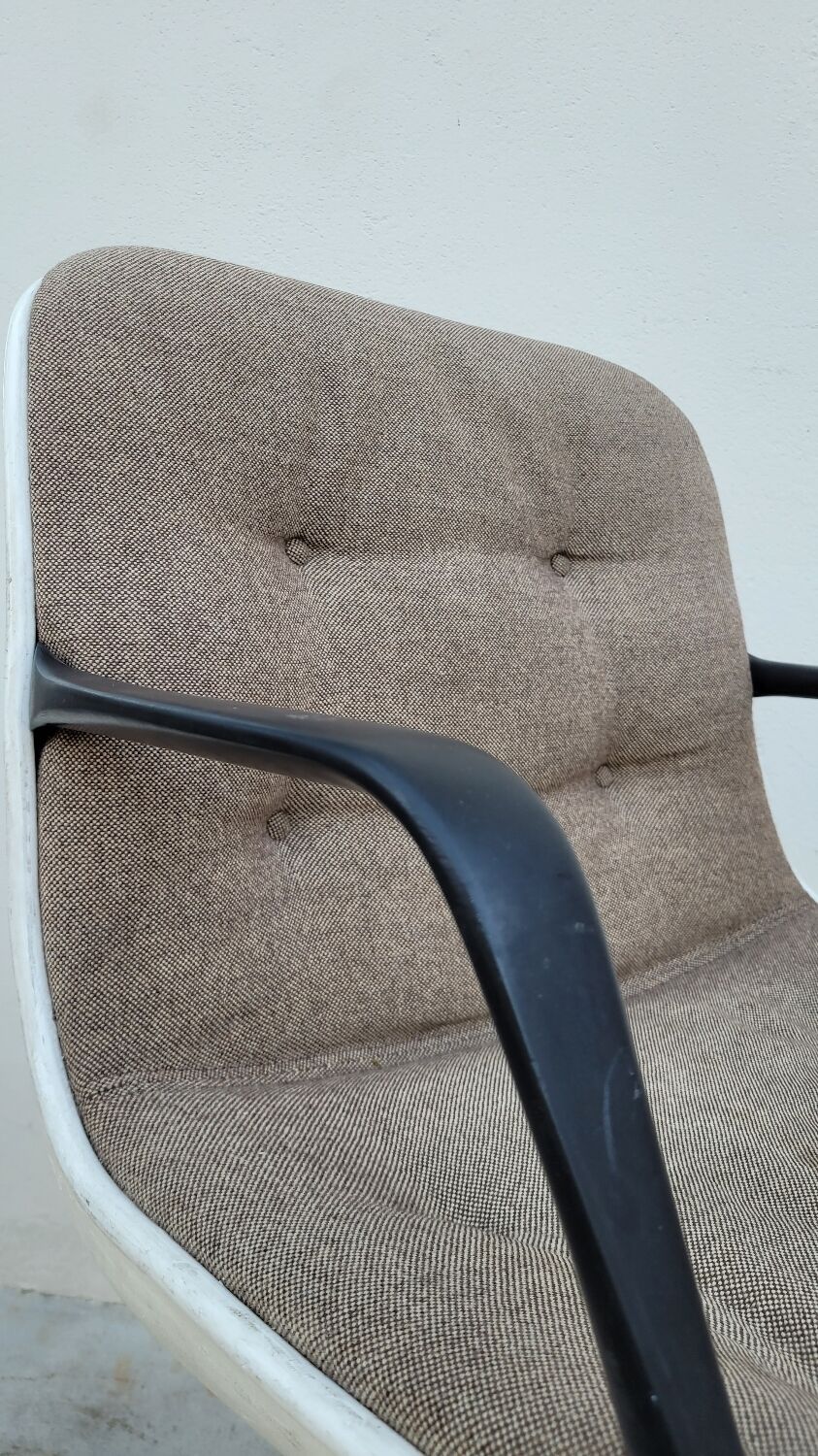 Strafor 451 Randall Buck Steelcase Armchair -1970s