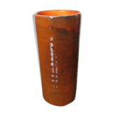 Vase " rouleau " en céramique signé années 60 70