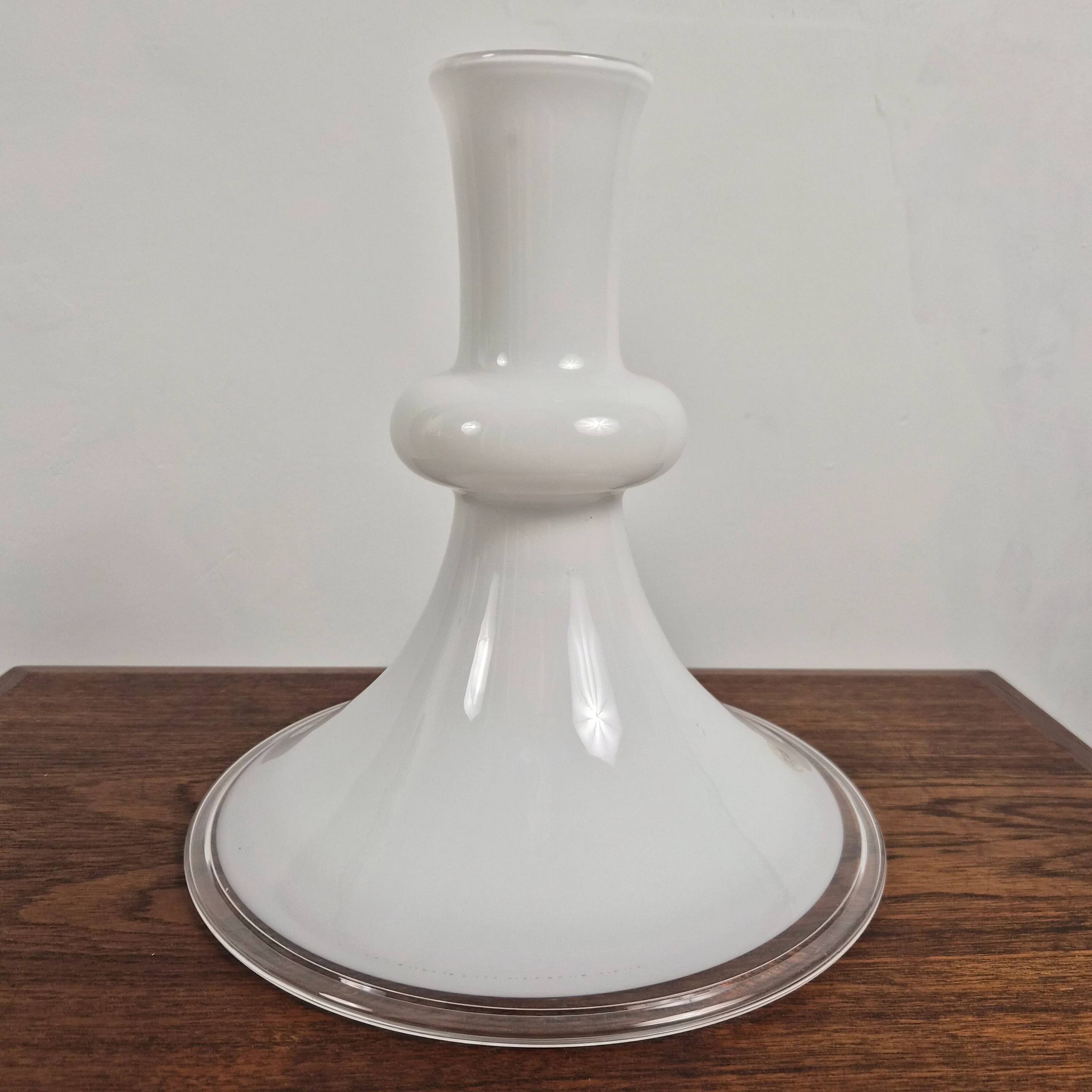Small glass pendant "Etude" by Michael Bang for Holmegaard, Denmark 1970