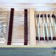 Georg jensen cutlery - cypress model - 133 pieces, sterling silver