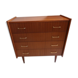 commode vintage en teck