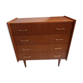 Vintage teak chest of drawers