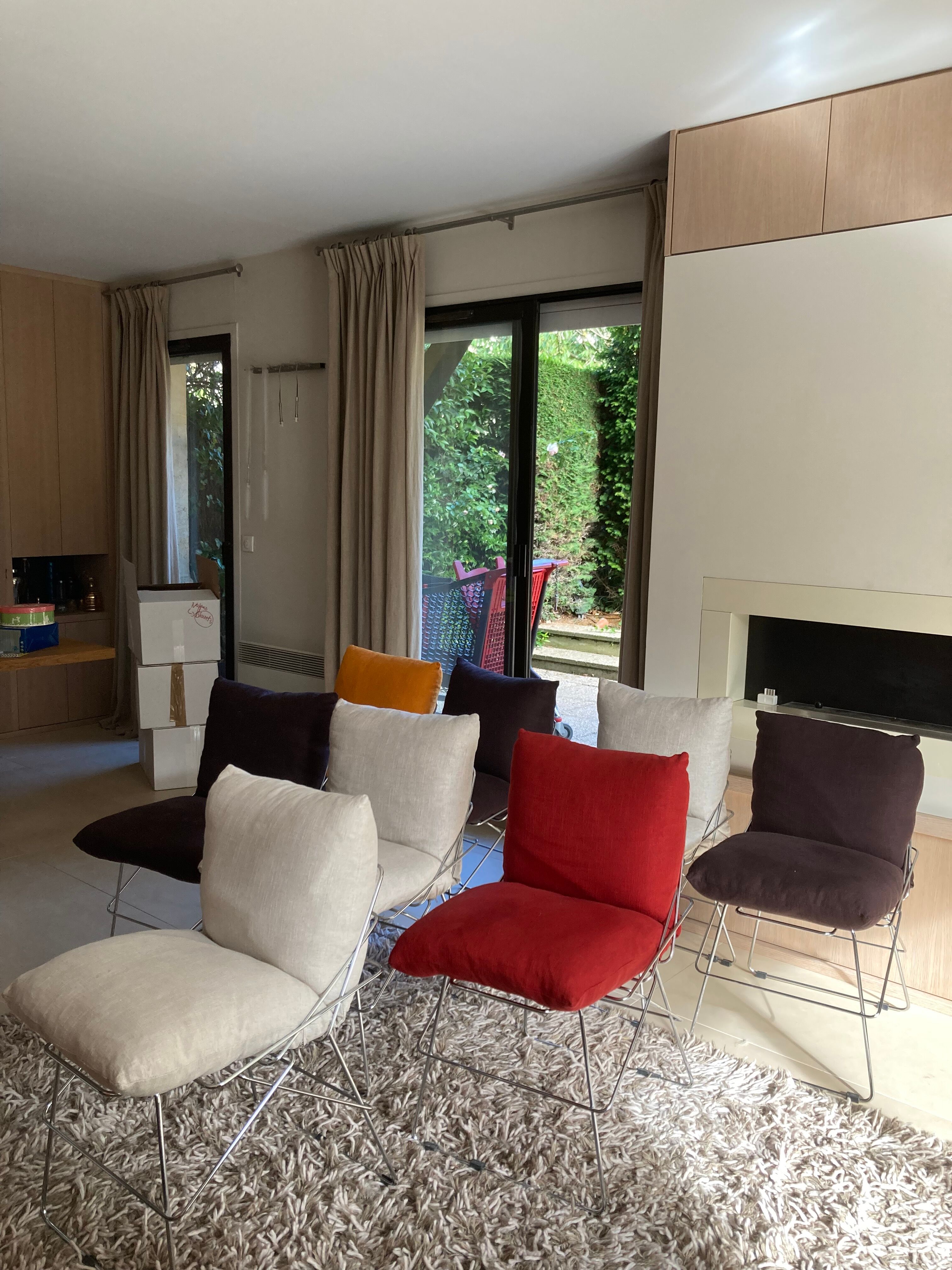 Dining chair model "sof sof" by Enzo Mari, Driade edition