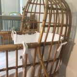 Rattan cradle