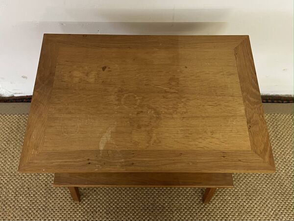 Table desserte /Bout de canapé en bois