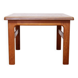 Table basse en teck de Niels Bach 1970
