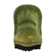 Olive green toad armchair