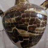 Spotted ceramic pitcher