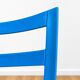 Vintage blue set – 2 chairs and matching side table