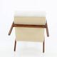 Restored beech armchair from the 1960s, Czechoslovakia