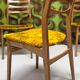 Lot de 4 chaises Scandinave 1970 Mid Century