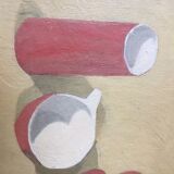 Still life in the dishes