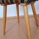 Pair of Modernist Chairs with Compass Legs – 1950s