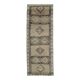 1960s Turkish Hand-Knotted Runner Rug 120x325