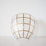 Mother-of-pearl shell shape wall lamp