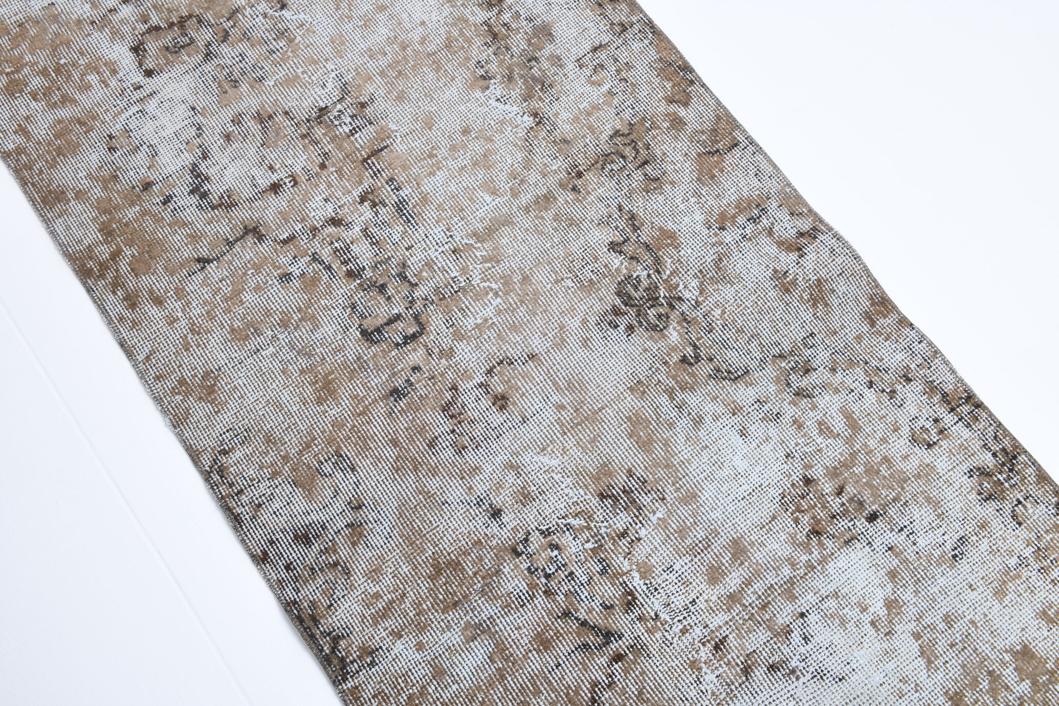 3x10 Antique Vintage Runner Rug 298x78Cm