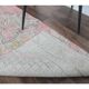 Pink Turkish Oushak Kilim Runner 59x299