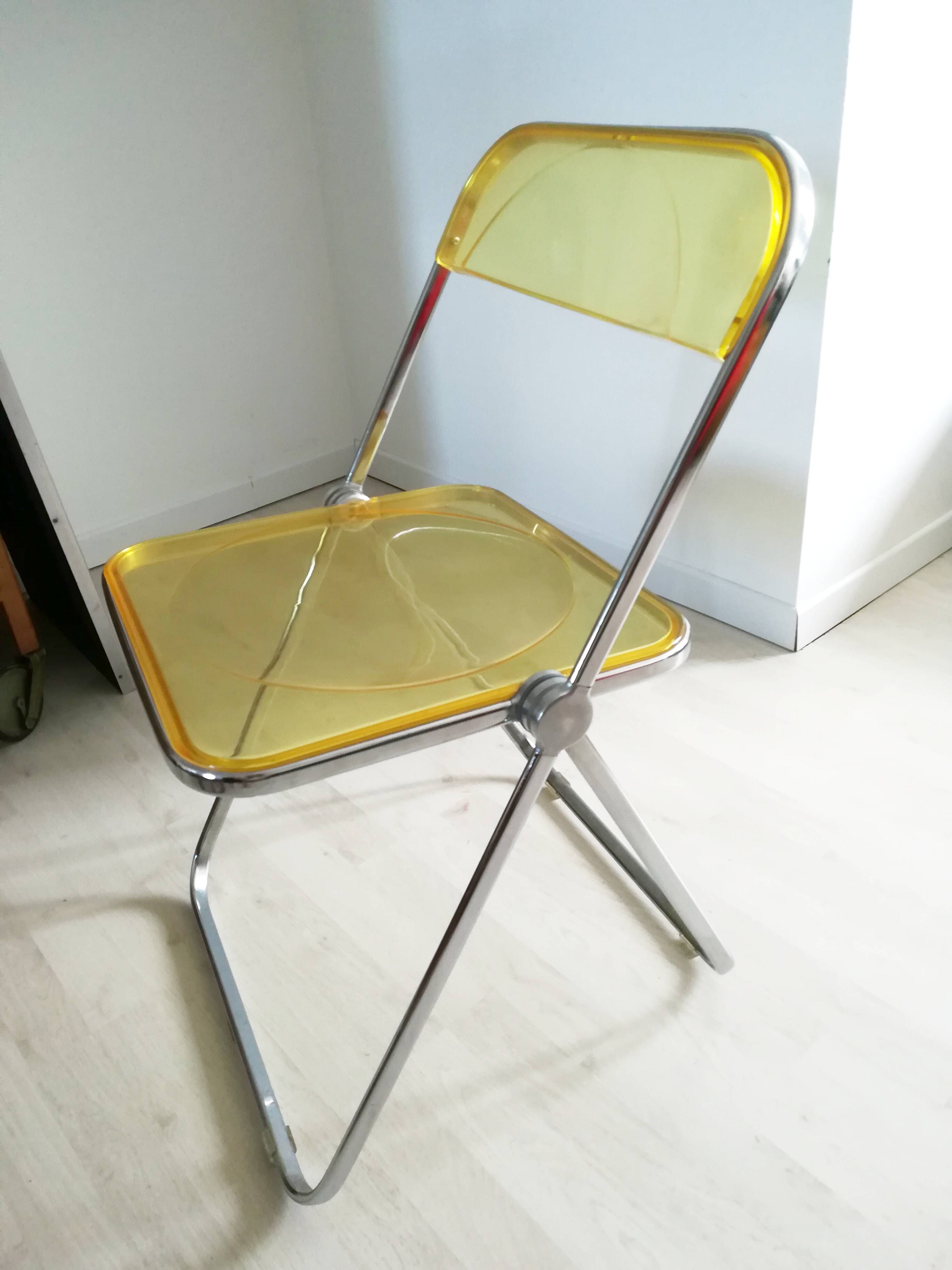 Plia Piretti chair for Castelli 70s
