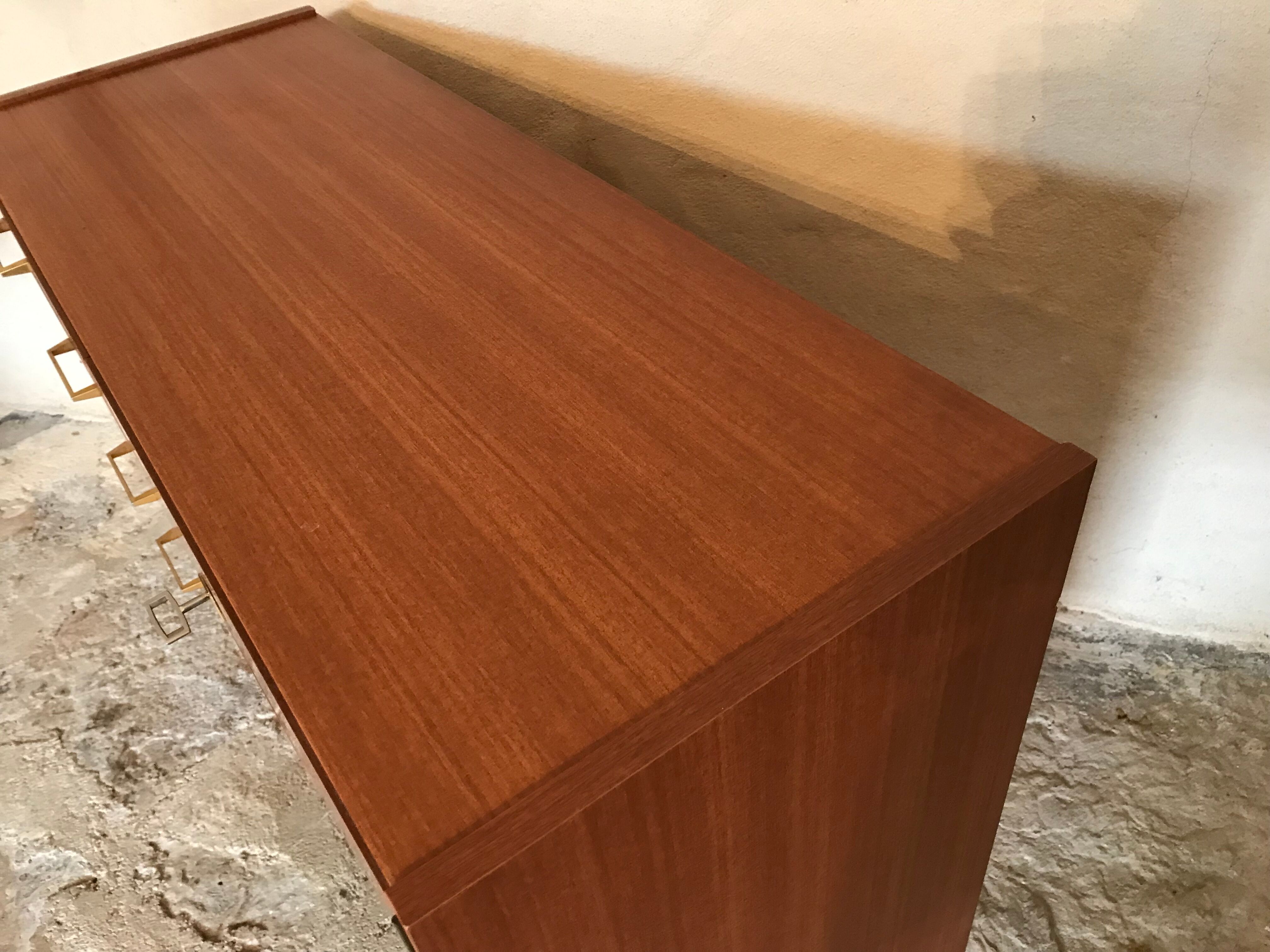 Buffet vintage storage cabinet formica