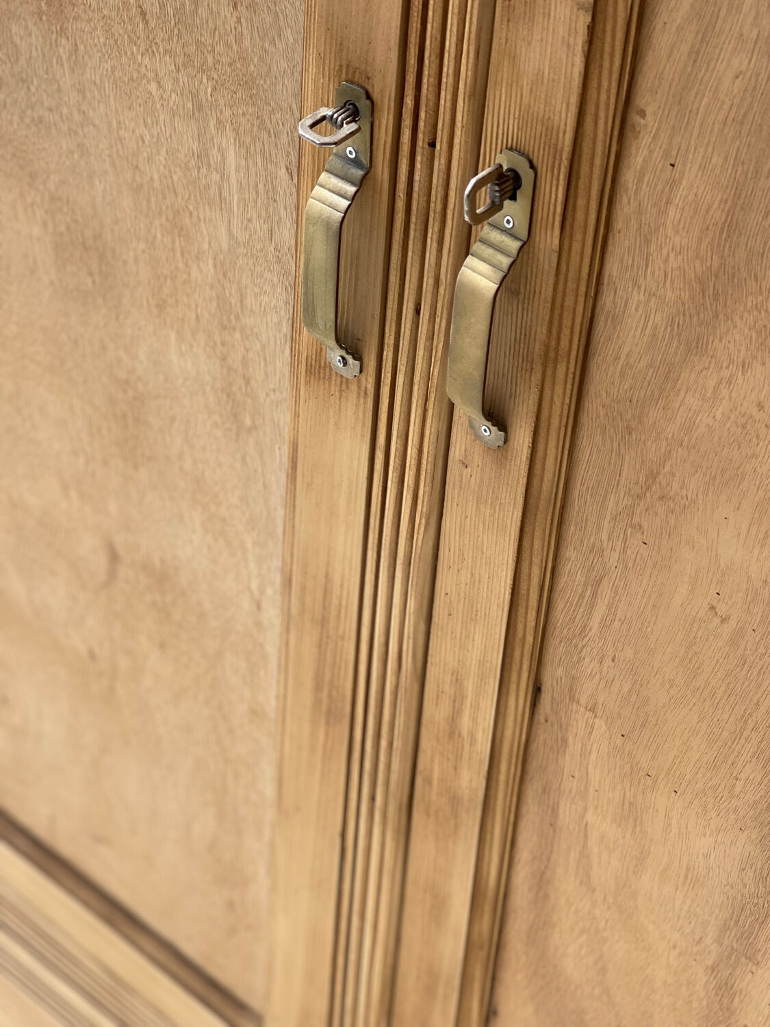 Art Deco wooden wardrobe