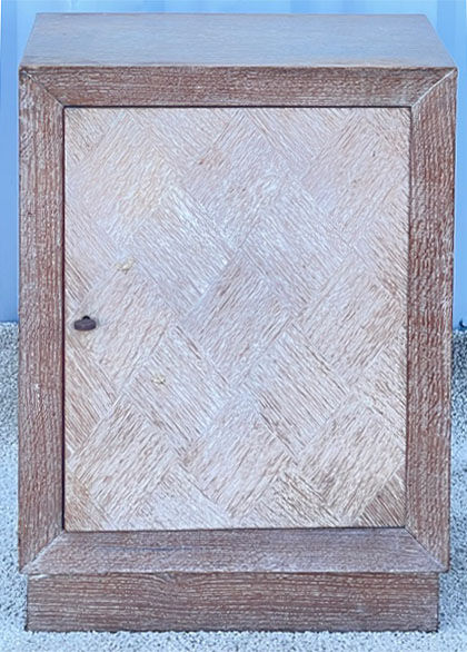 Cerused wooden sideboard