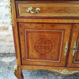 Buffet in marquetry