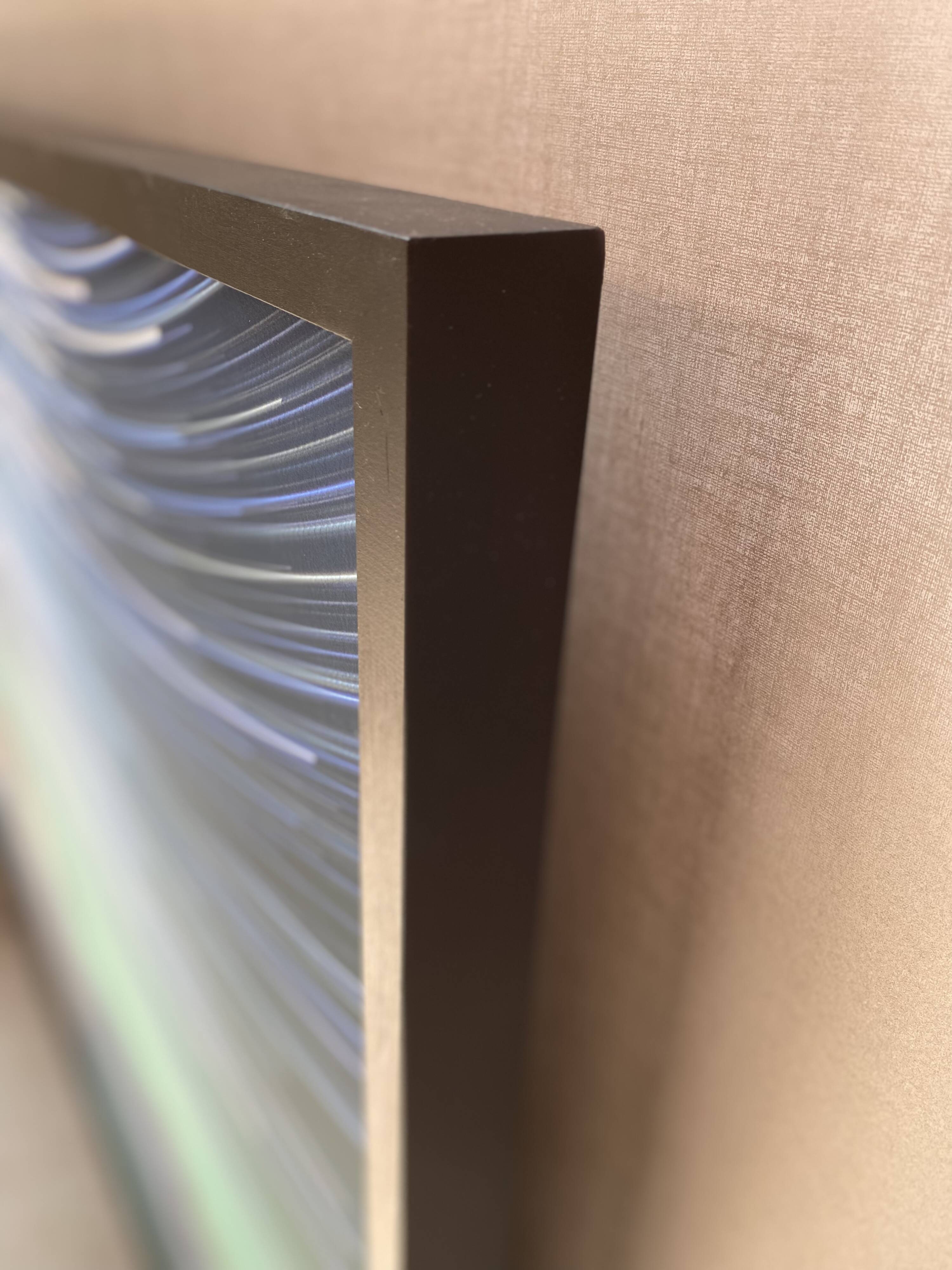 Fine Art Print – Aurora Borealis and Star Trails, Mountain Landscape