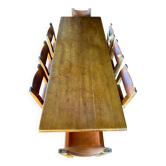 Ensemble table T14D et chaises S11 Chapo