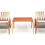 Two 1950s "Linden" Lounge Chairs in Teak by G A Jenkins