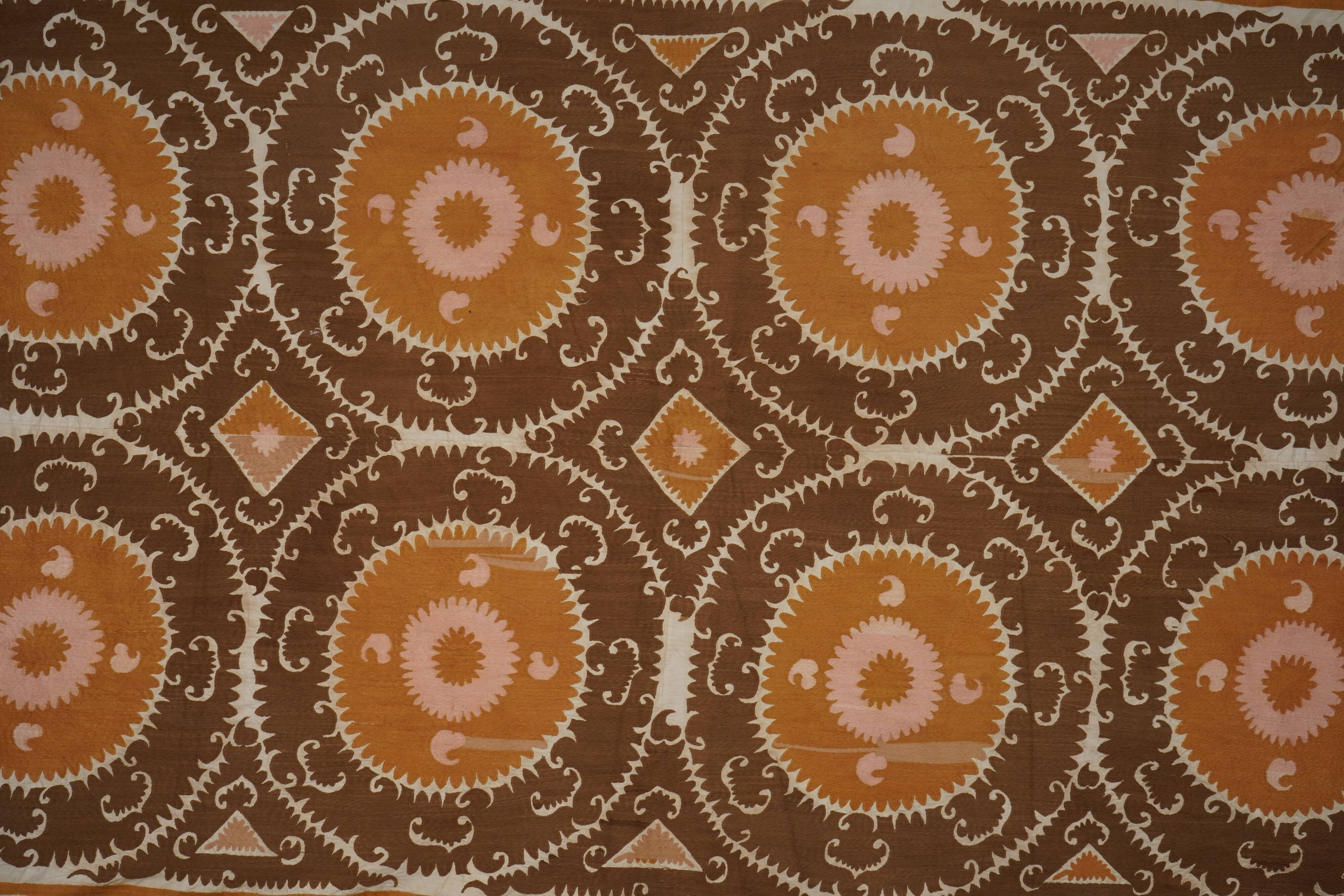 Hand-knotted rug, vintage Turkish rug 230x370 cm