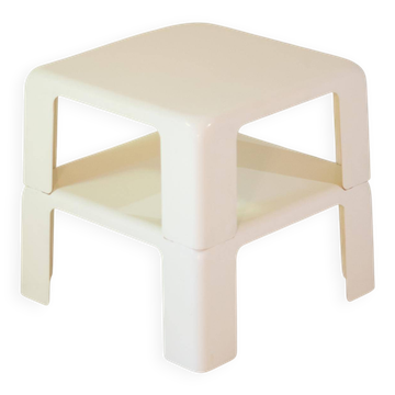 1960s Space Age Side Tables, model "Quattro Gatti", Mario Bellini for C&B