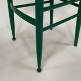 Lot de 4 chaises en bois dans le modèle italien de Chiavari