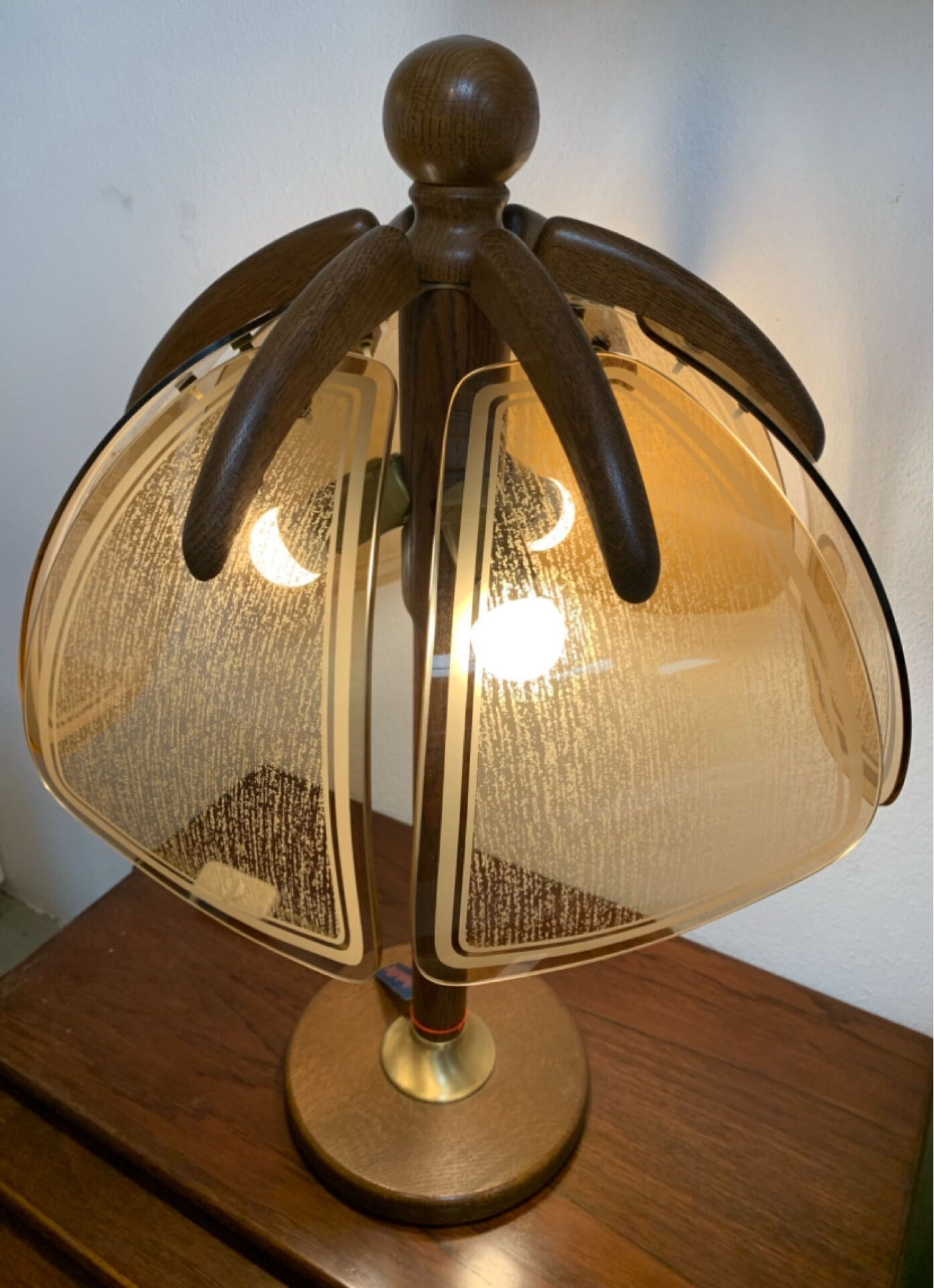 Vintage lamp Hustadt Leuchten 70/80
