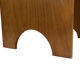 Art deco birch wood compact desk 1960