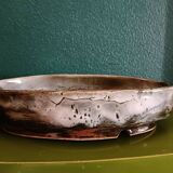 Japanese-style glazed terracotta planter