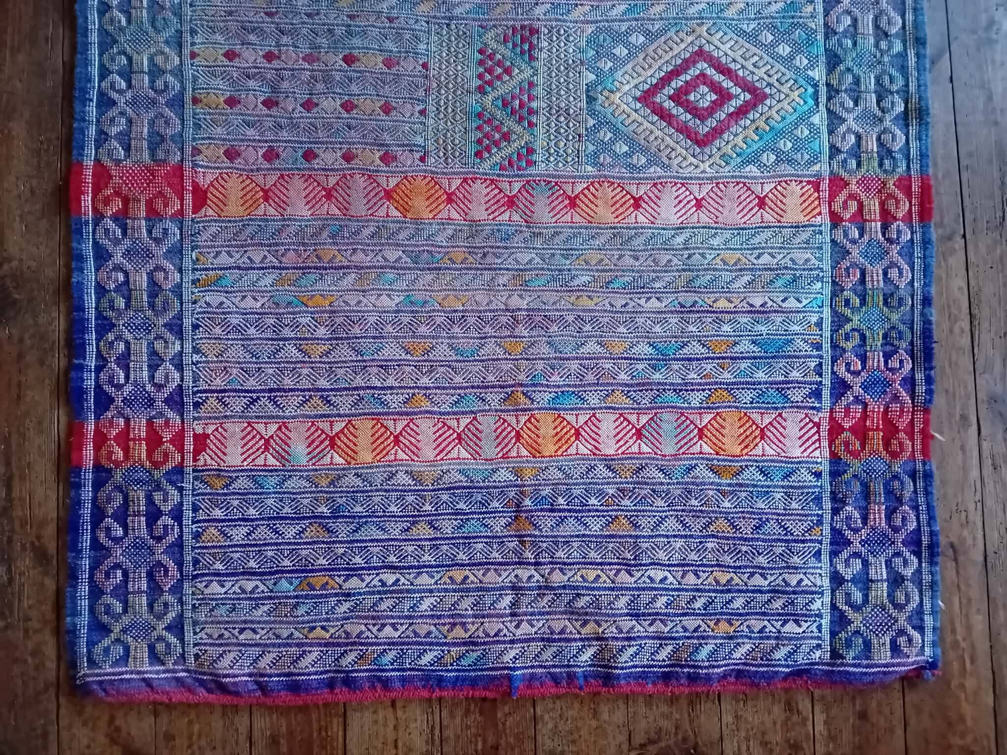 Kilim Berbère Zemmour fait main 192x111cm