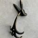 Zoomorphic coat hooks by Walter Bosse 1950s