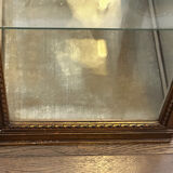 Counter display cabinet in wood and glass in Louis XVI style, 19th century.