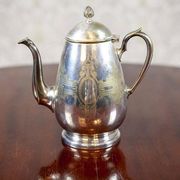 Service à café/thé en argent, années 1930, ensemble de 3 pièces