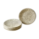 Suite de 6 assiettes à dessert