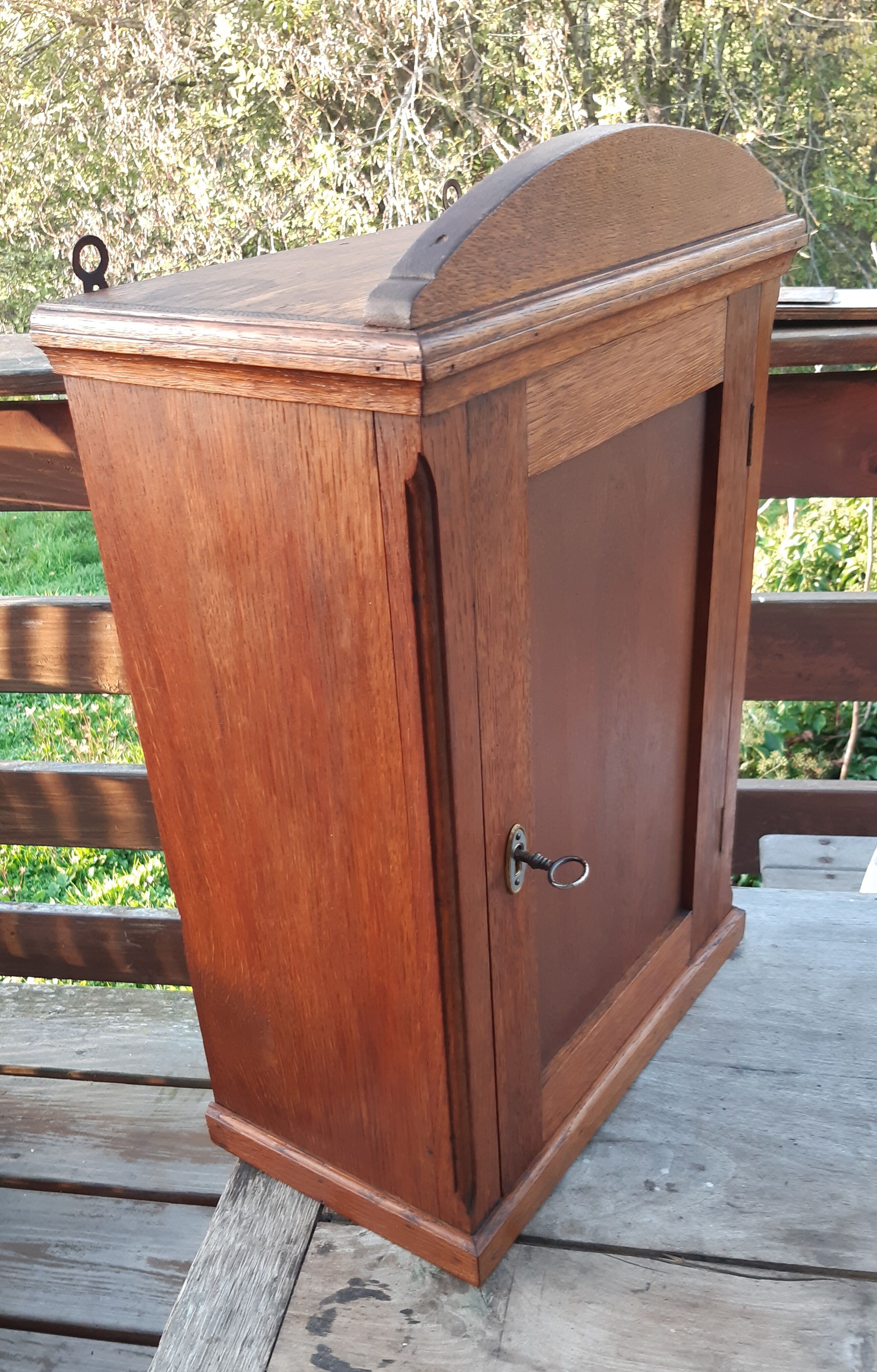 Oak medicine cabinet 1930
