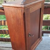 Oak medicine cabinet 1930